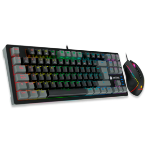 TECLADO ANTRIX  GC-5500 CHROME STORM  KIT GAMING TECLADO + MOUSE